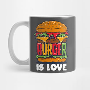 Burger Is Love Mug